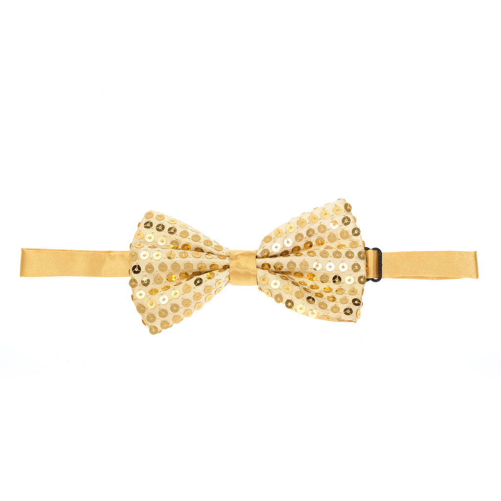 Gold-Sequin-Bow-Tie